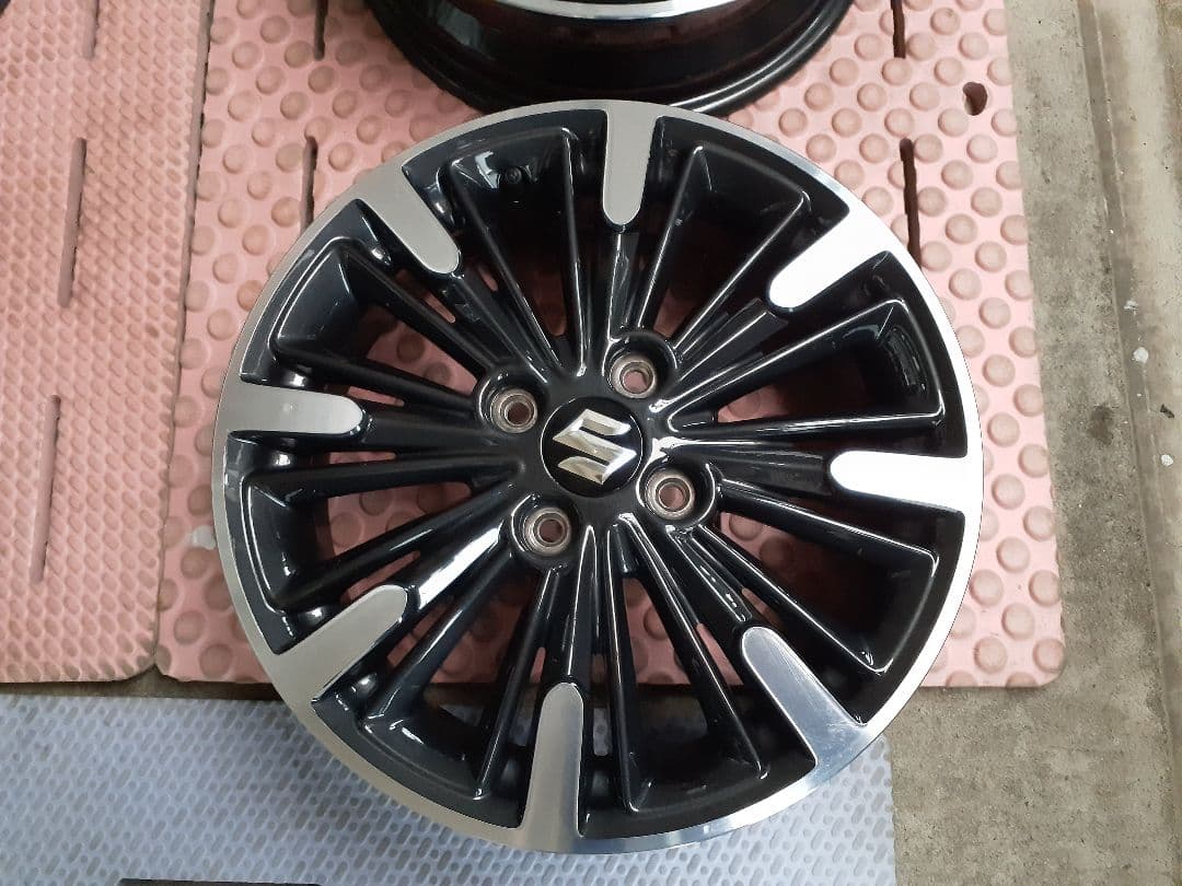 スペーシア純正 15in 4.5J 純正カスタム　①　2本セット　美品