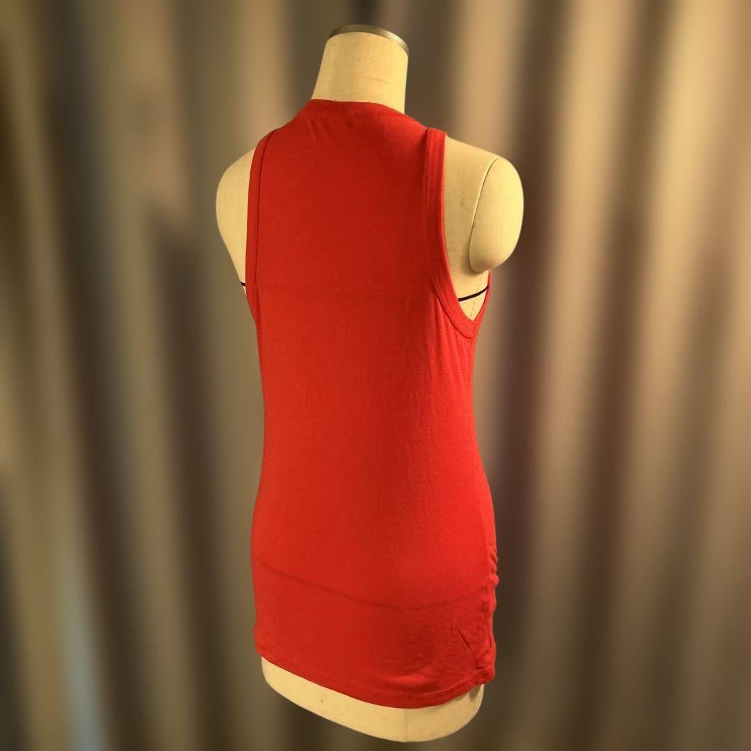 RAF SIMONS ラフシモンズ 44 レッドタンクトップ