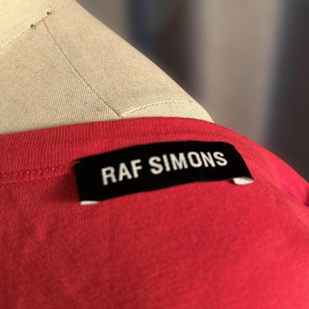 RAF SIMONS ラフシモンズ 44 レッドタンクトップ