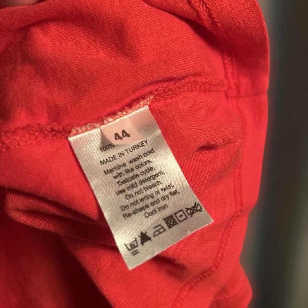 RAF SIMONS ラフシモンズ 44 レッドタンクトップ