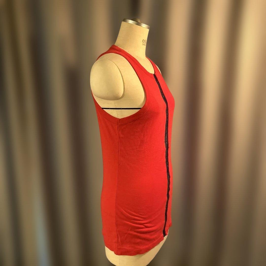 RAF SIMONS ラフシモンズ 44 レッドタンクトップ