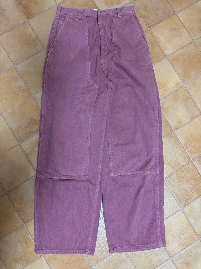 THE SHISHIKUI ペインターパンツ　　ピンク　34 シシクイ　百々千晴