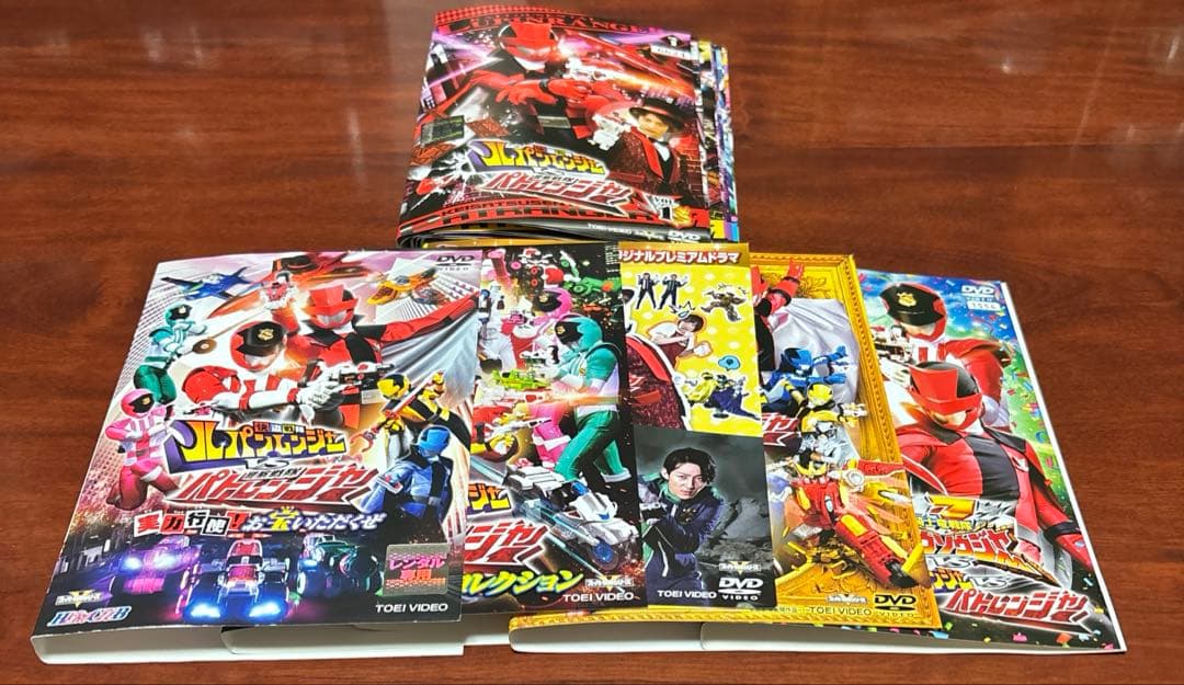 怪盗戦隊ルパンレンジャーvs警察戦隊パトレンジャー 全巻完結セット dvd