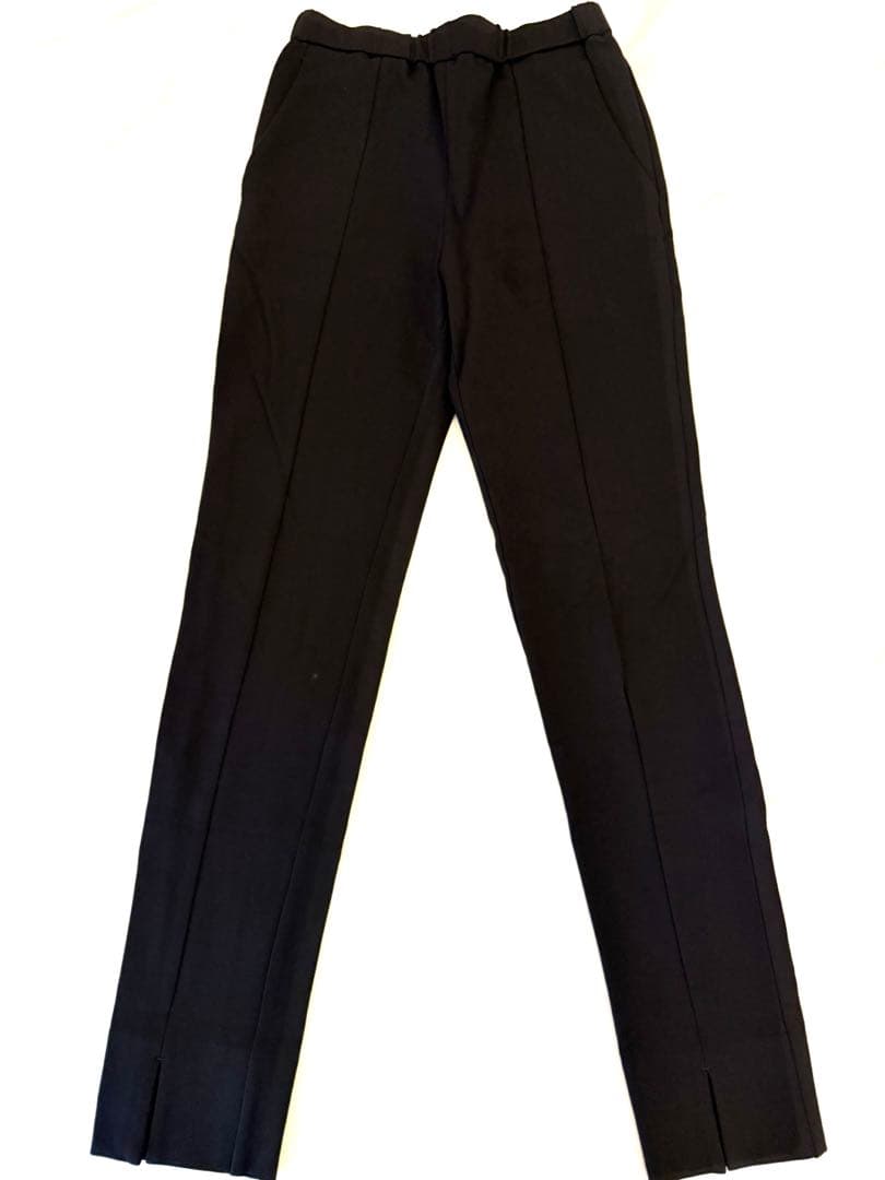 yori ぬくぬくフロントスリットレギパン　38