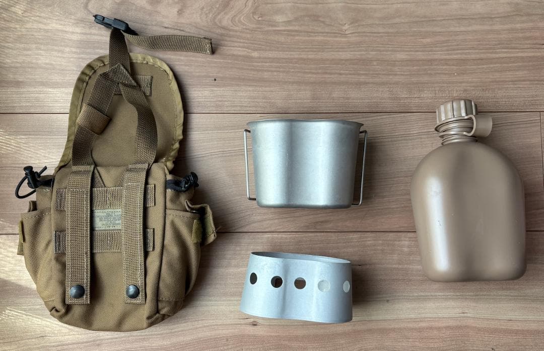 [未使用] 米軍実物 1QTキャンティーン・フルセット