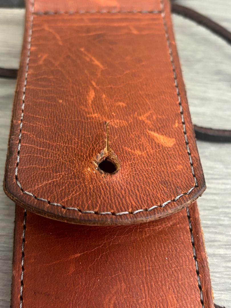  peak レザー ストラップ　ポイントギフト　和武器ケース　激レア