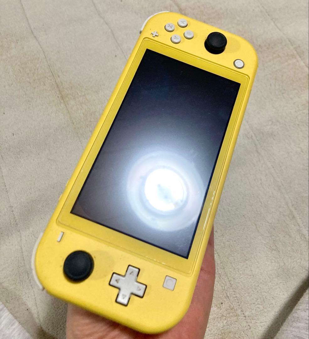 ジャンク品 Nintendo Switch lite イエロー
