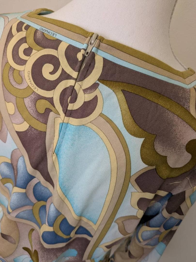 【未使用】LEONARD レオナール カットソー 花柄 カンカン L