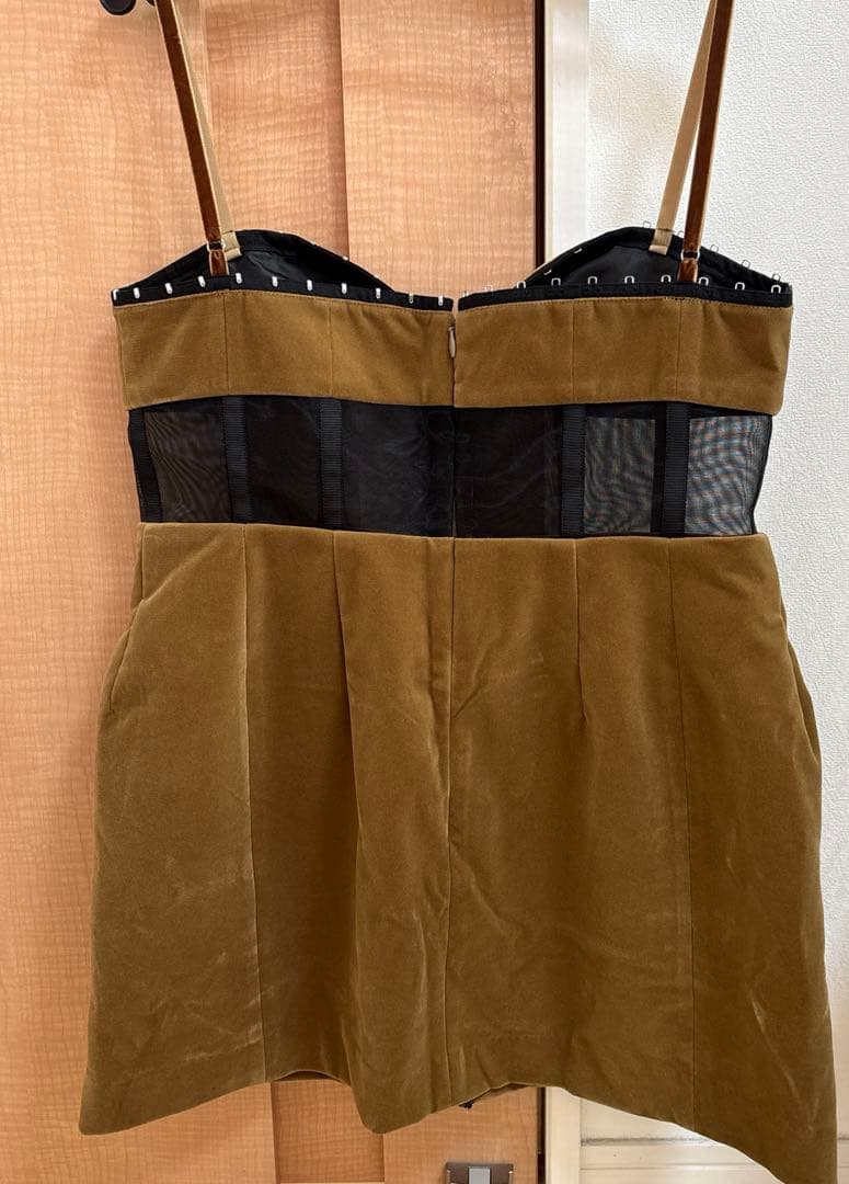 プランクプロジェクト　ベルベットチュニックビスチェ