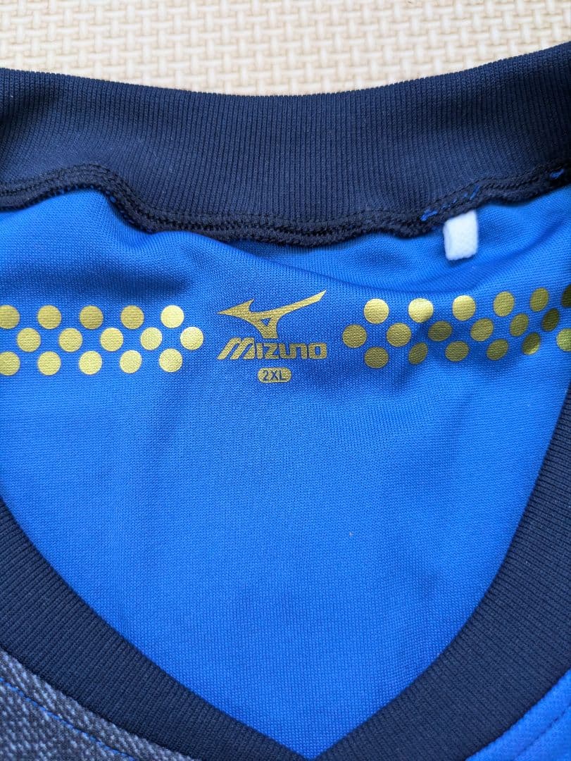 Mizuno バレーボールジャージ 青 3 SAORI