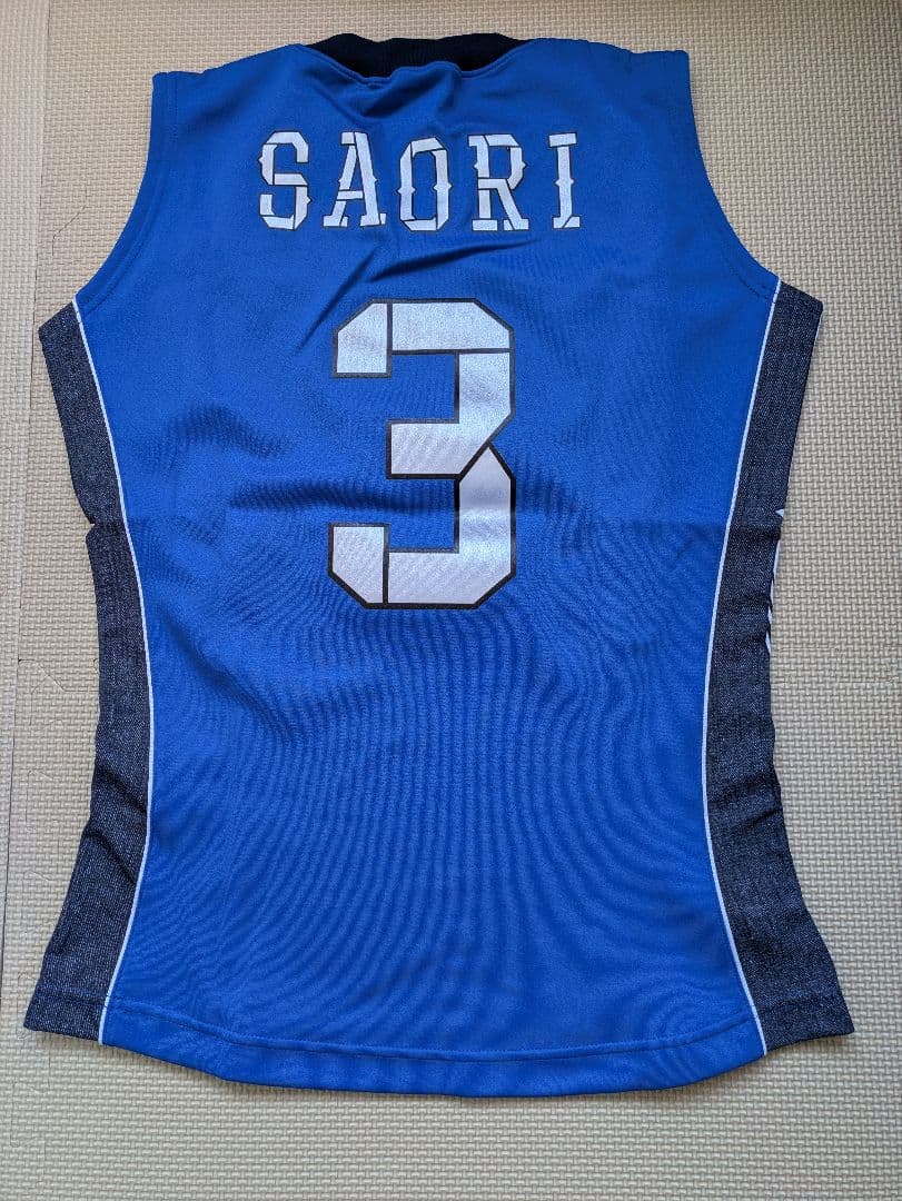 Mizuno バレーボールジャージ 青 3 SAORI