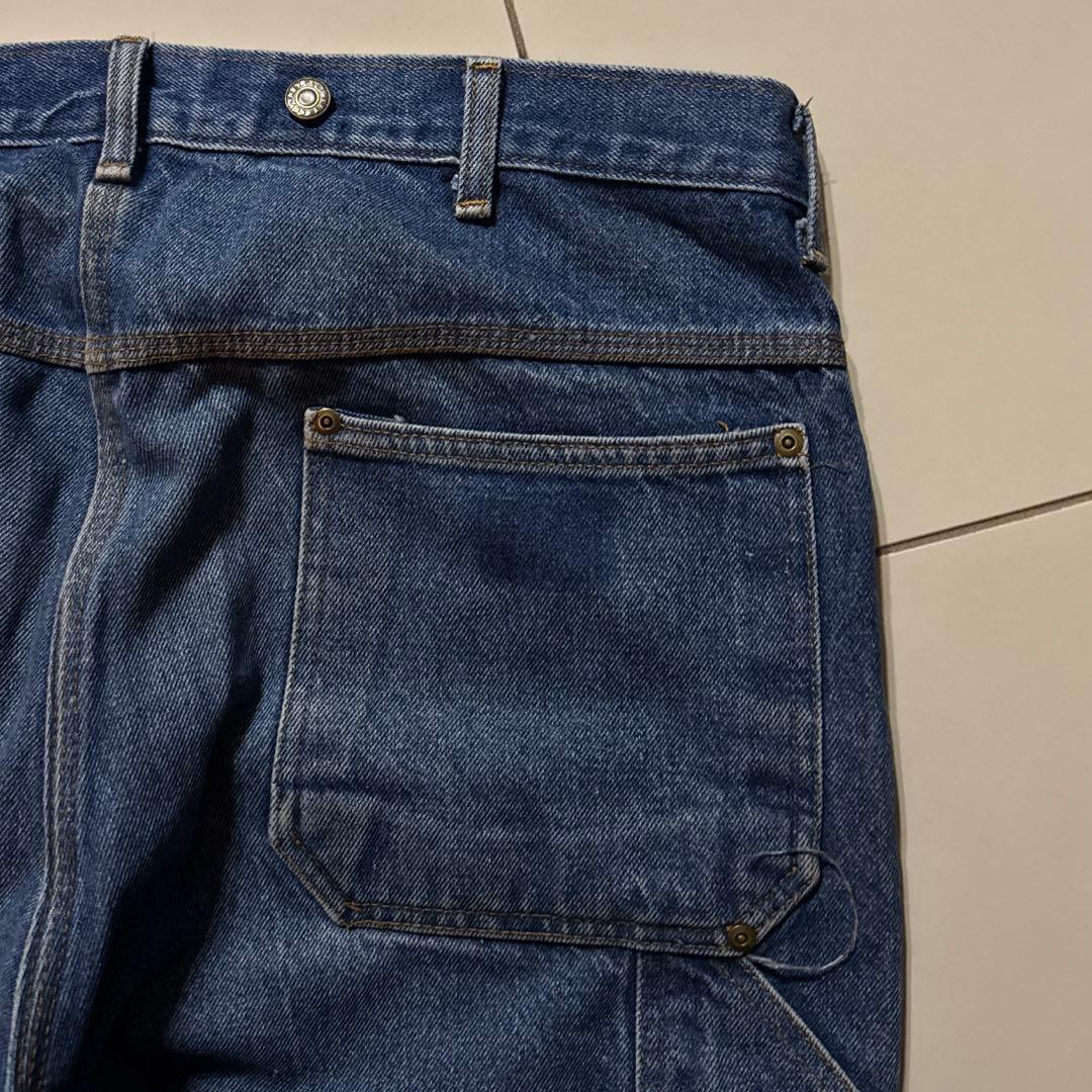 雰囲気◎ 90s〜00s Key デニムダブルニー ペインターパンツ