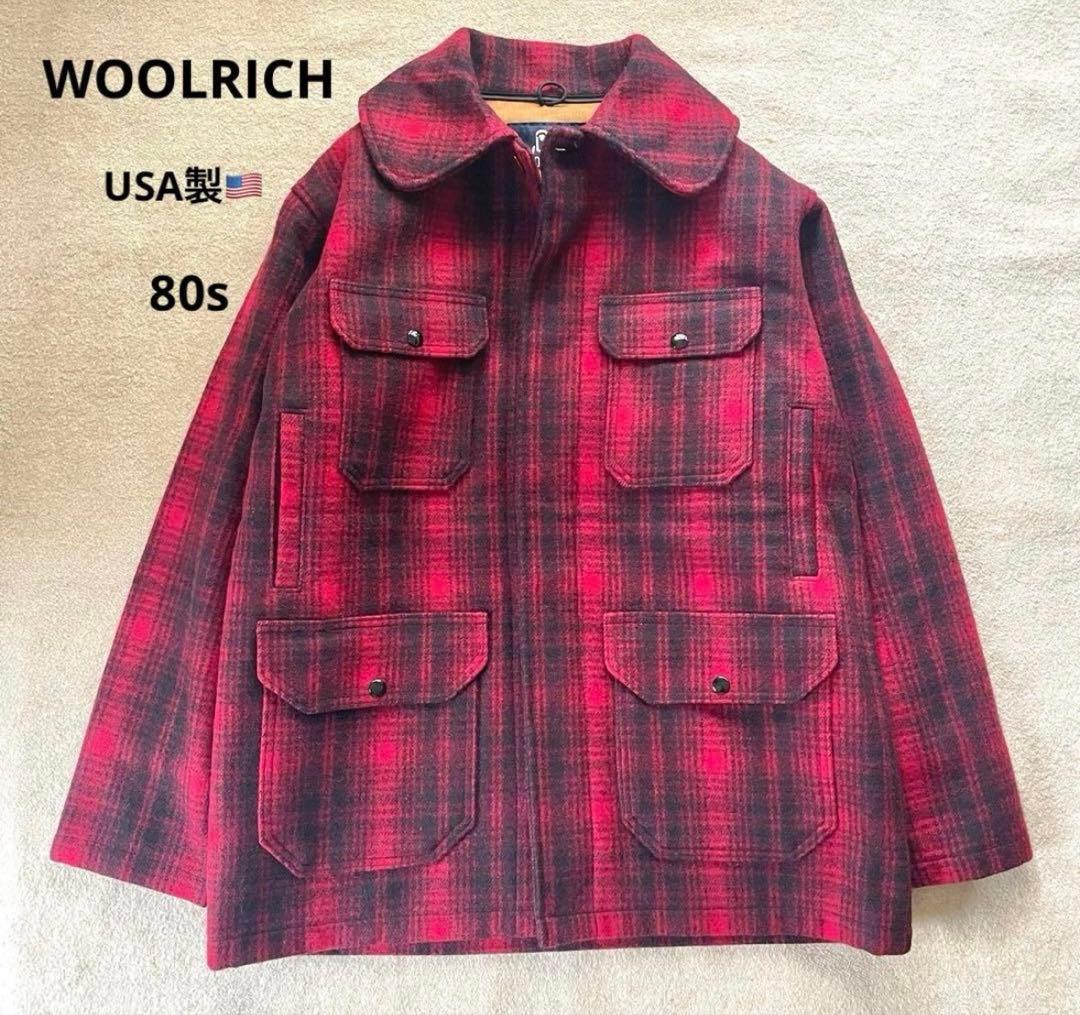80s WOOLRICH hunting jacket USA製