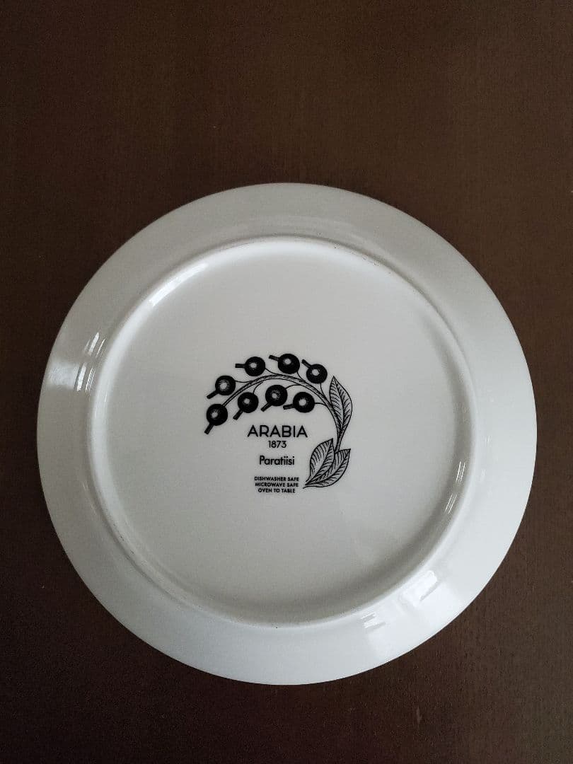 未使用　ARABIA　アラビア　パラティッシ　お皿　21㎝　3枚セット
