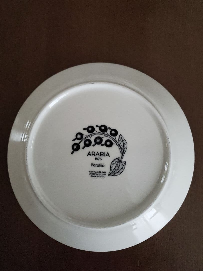 未使用　ARABIA　アラビア　パラティッシ　お皿　21㎝　3枚セット