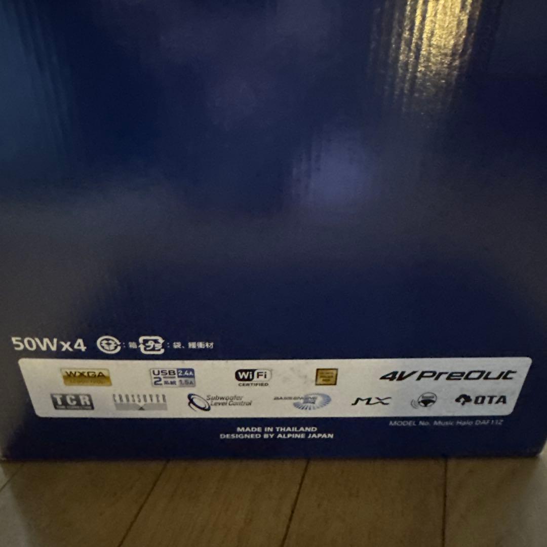 アルパイン 11型 ディスプレイオーディオ フローティングビッグ DAF11Z