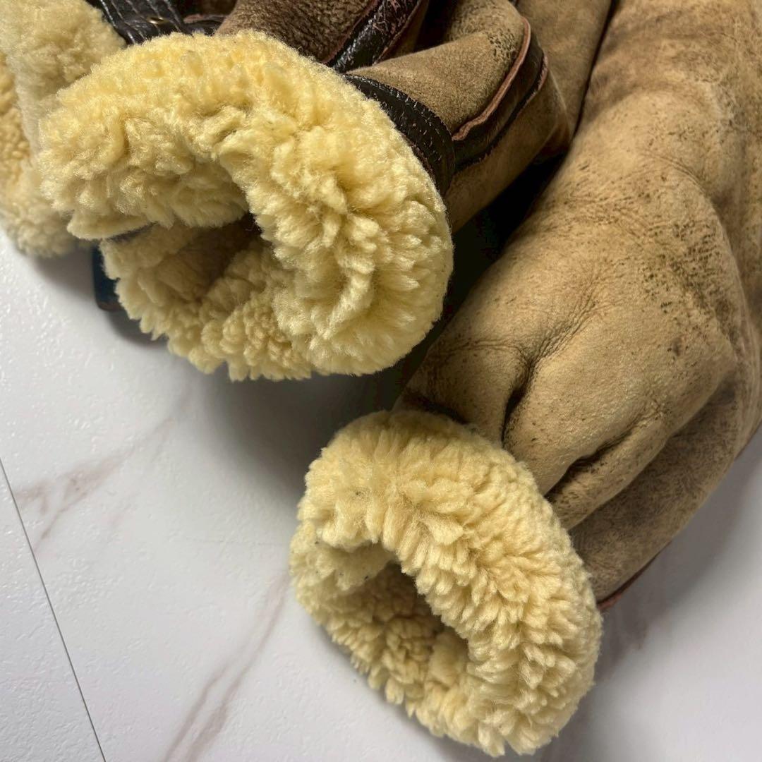 人気◆AVIREX USA TYPE B-3 フライトジャケット 羊革 36 M