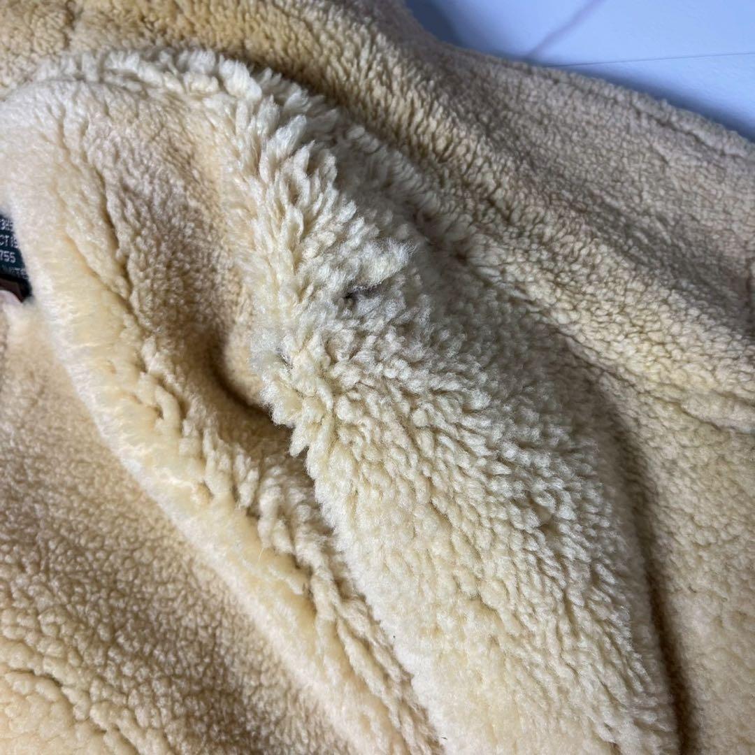 人気◆AVIREX USA TYPE B-3 フライトジャケット 羊革 36 M