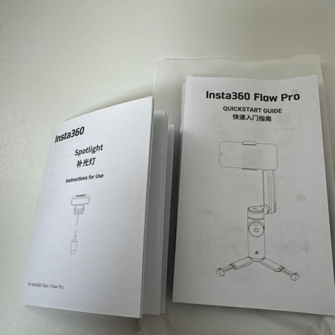 Y*I様 Insta360 Flow Pro マウント　ライト　セット