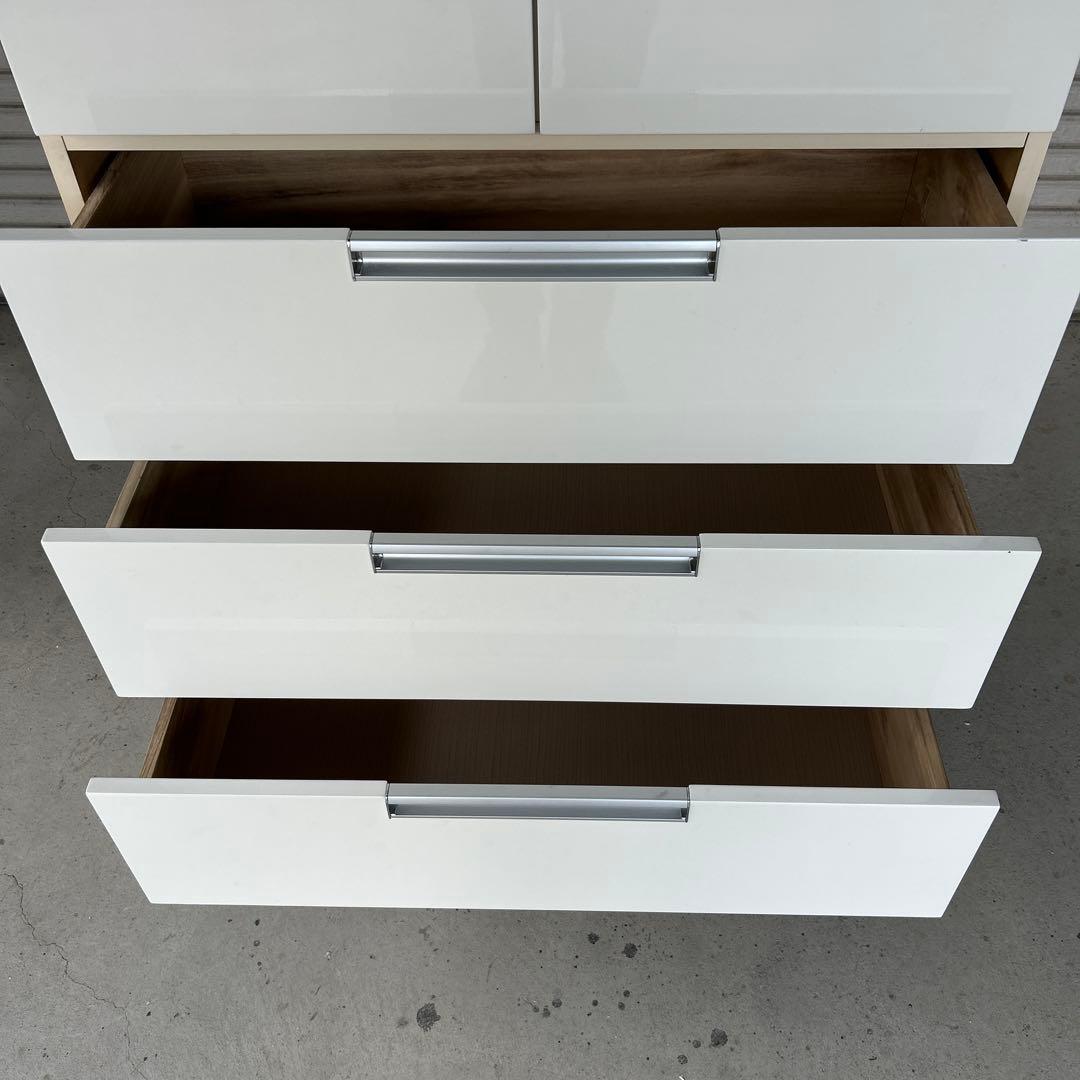 ☆送料込み☆日本製　ハイチェスト　タンス　衣類収納家具　エアコン洗浄スプレー×2