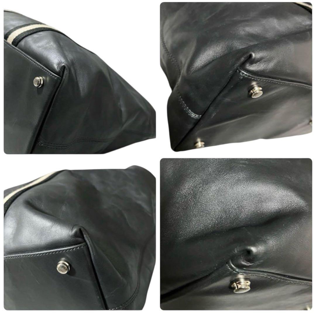 ✨️極美品✨️ BALLY バリー 2way ショルダーバッグ ビックサイズ 黒