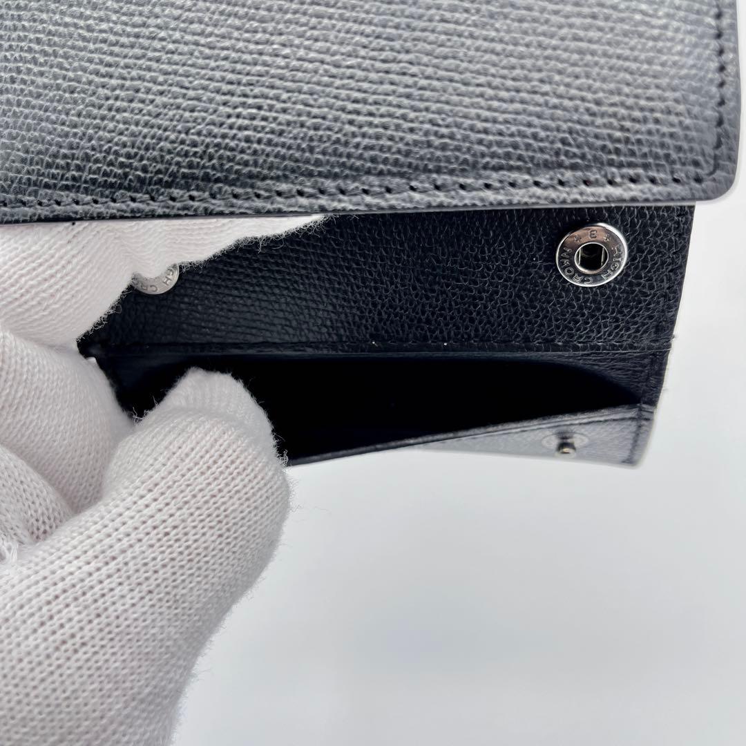 【美品】abrAsus 薄い財布 アブラサス　ブラック　箱付き