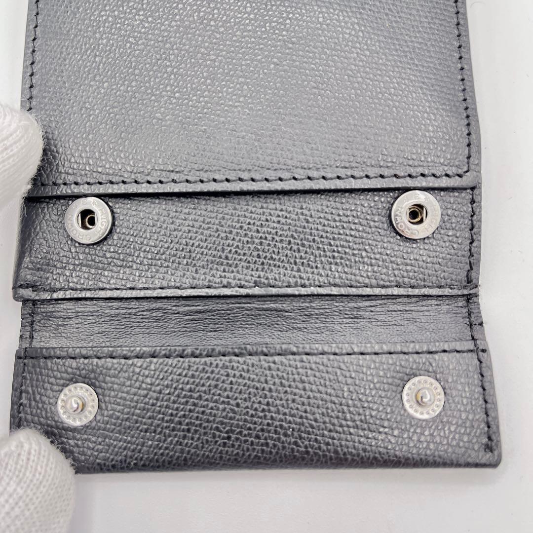 【美品】abrAsus 薄い財布 アブラサス　ブラック　箱付き