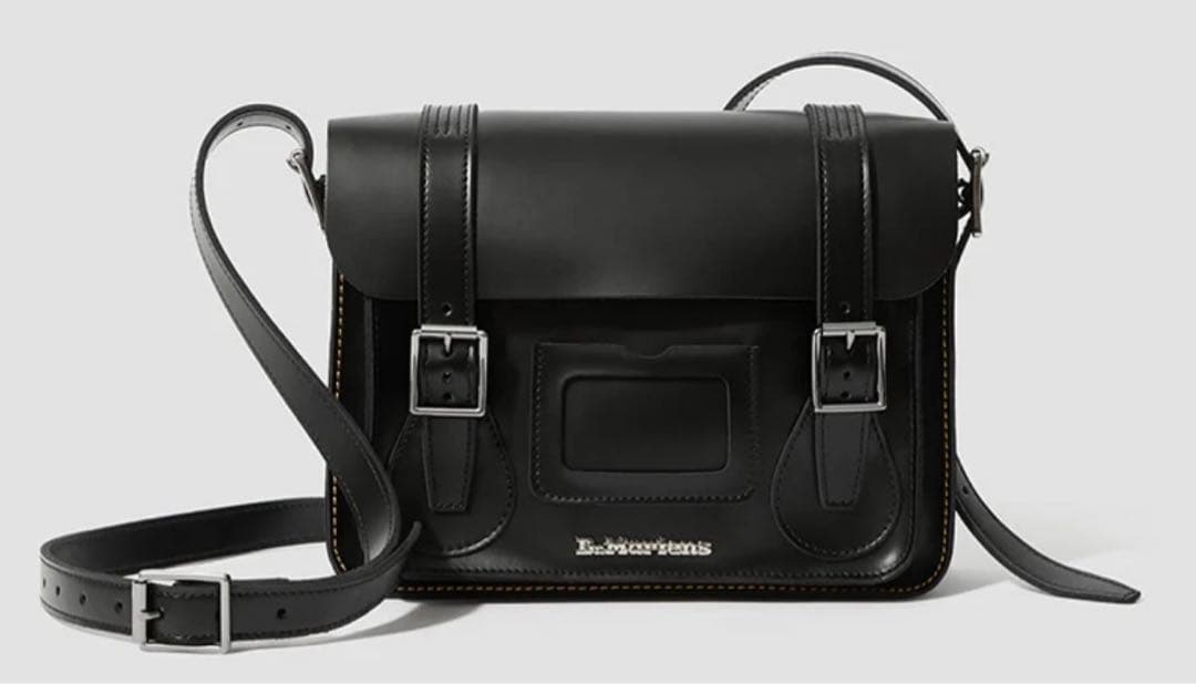 【最終値下/Dr.Martens】11インチ レザー サッチェル バッグ