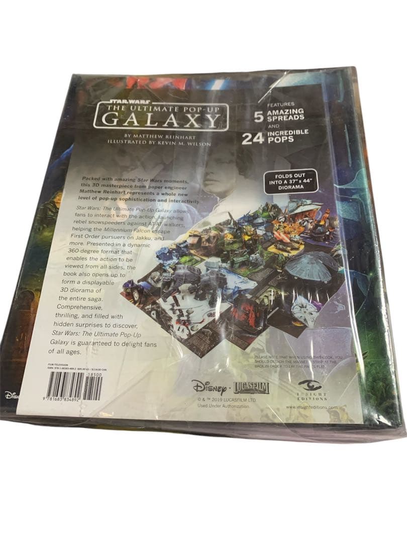 新品未開封　スターウォーズ　ギャラクシーガイド　ポップアップ絵本　洋書