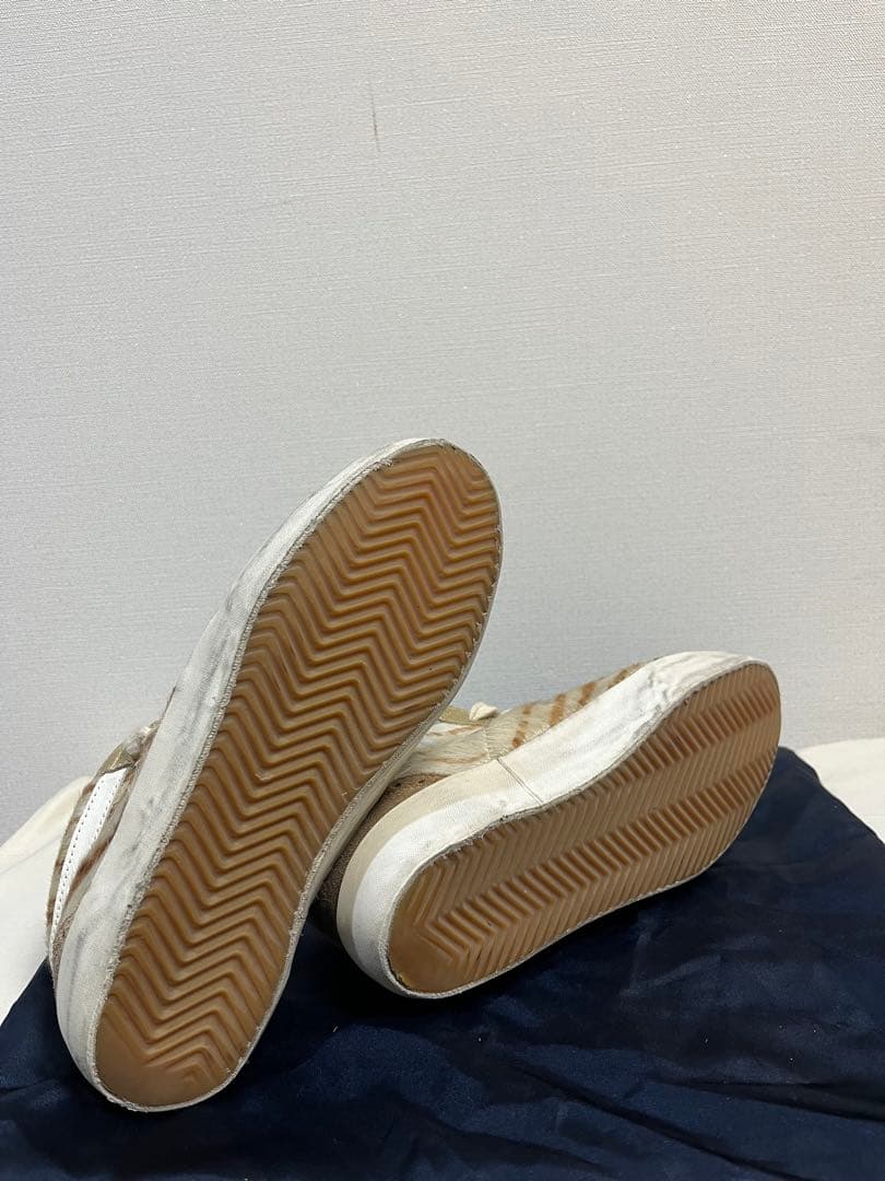 MIDSTAR Golden  ゴールド/ベージュ スニーカー