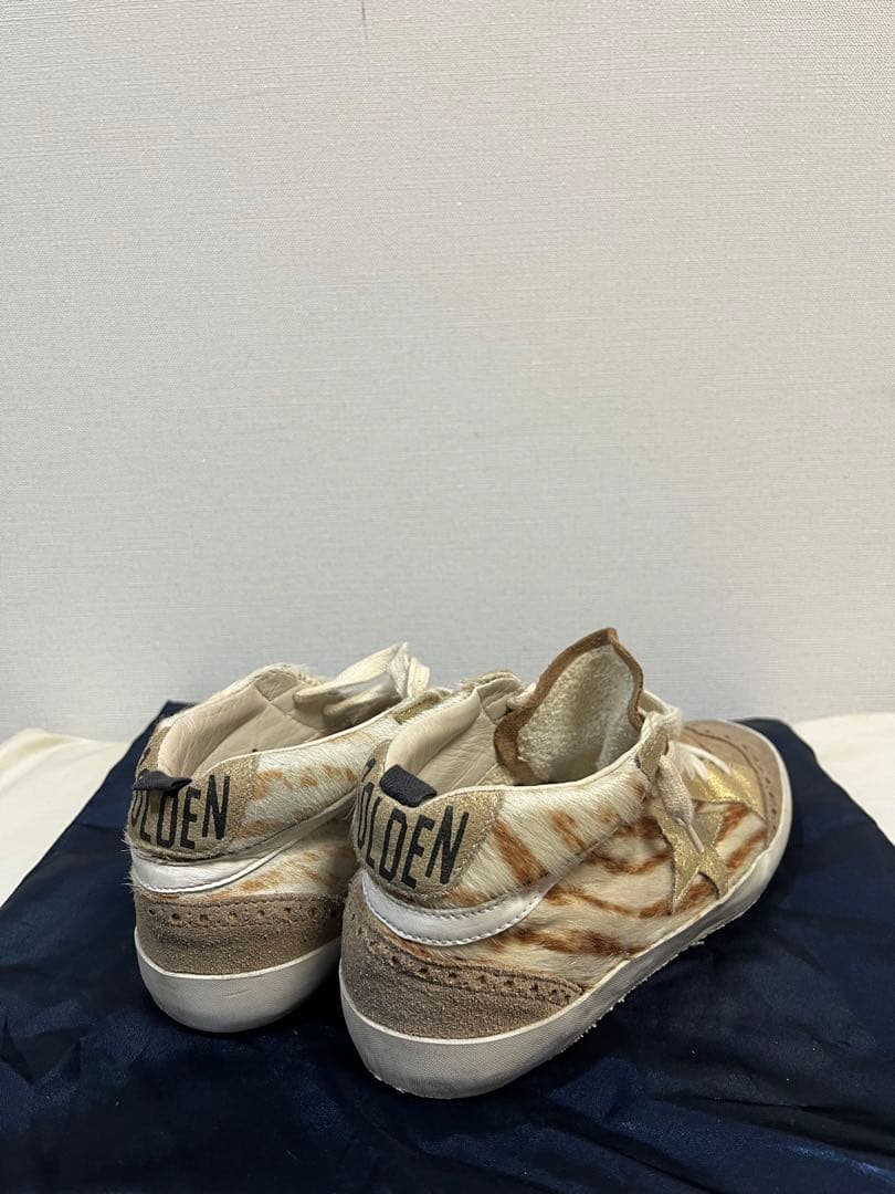 MIDSTAR Golden  ゴールド/ベージュ スニーカー