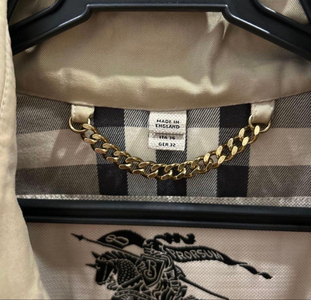 m*す様 バーバリー　トレンチコート　S