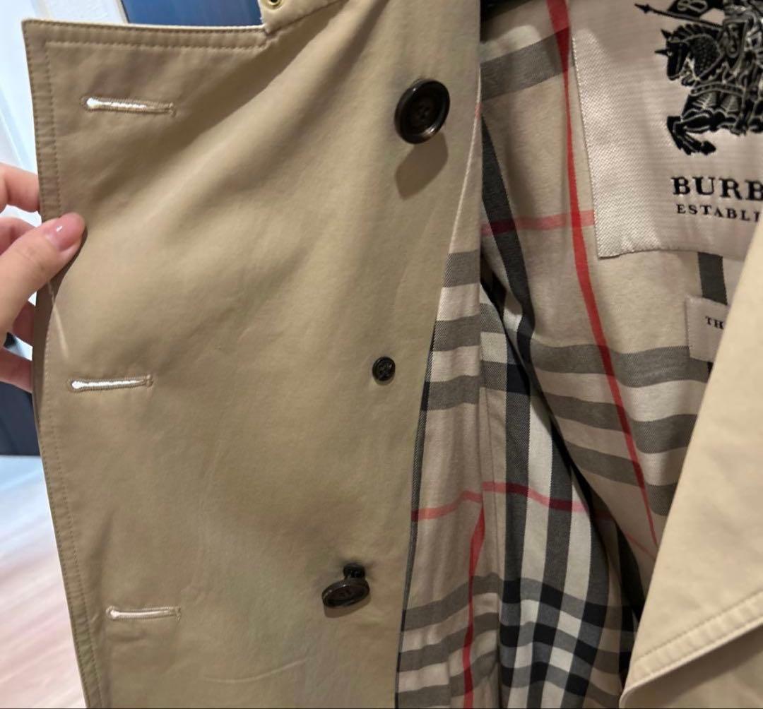 m*す様 バーバリー　トレンチコート　S