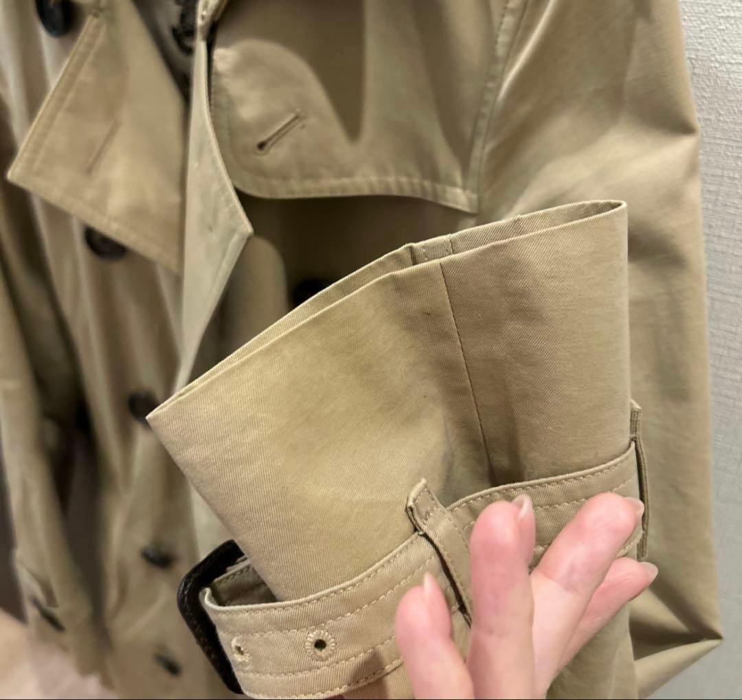 m*す様 バーバリー　トレンチコート　S