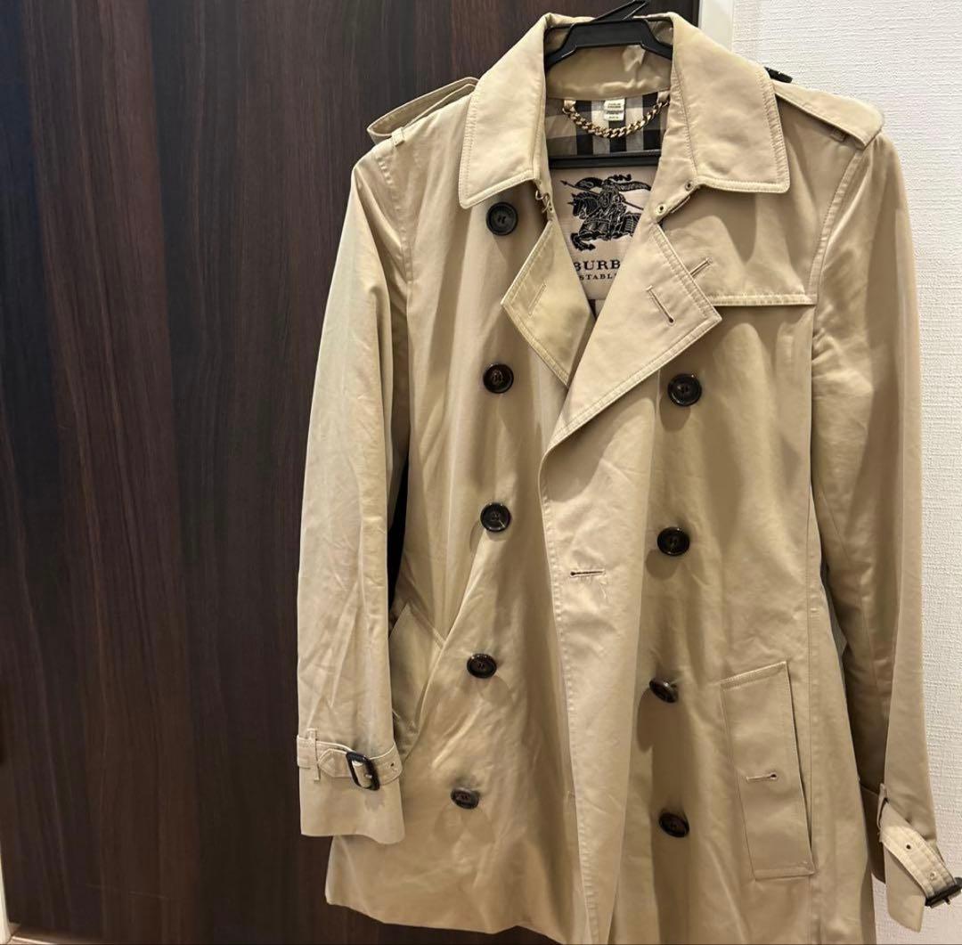 m*す様 バーバリー　トレンチコート　S