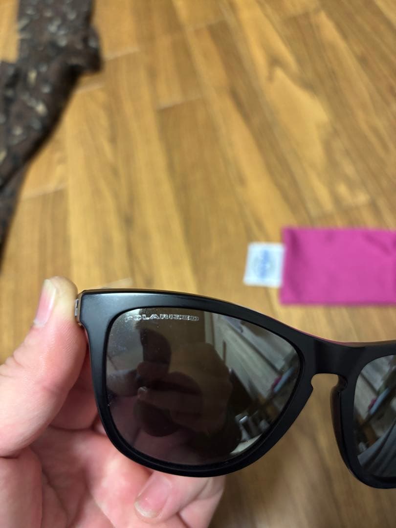 オークリー　フロッグスキン　偏光