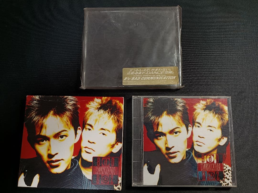 【購入時外袋付】B'z BAD COMMUNICATION 初回限定版