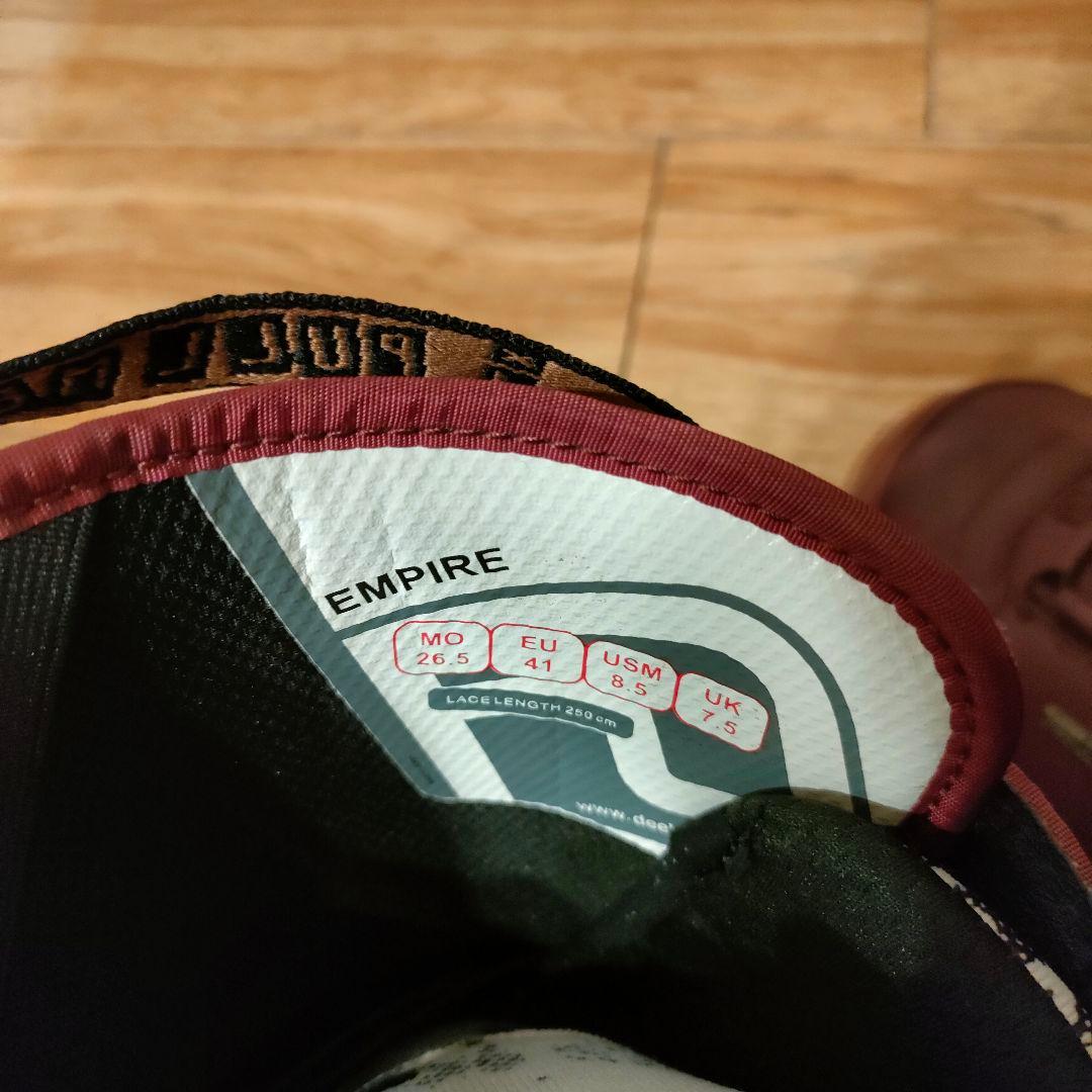 DEELUXE ディーラックス EMPIRE エンパイア 26.5㎝ ブーツ