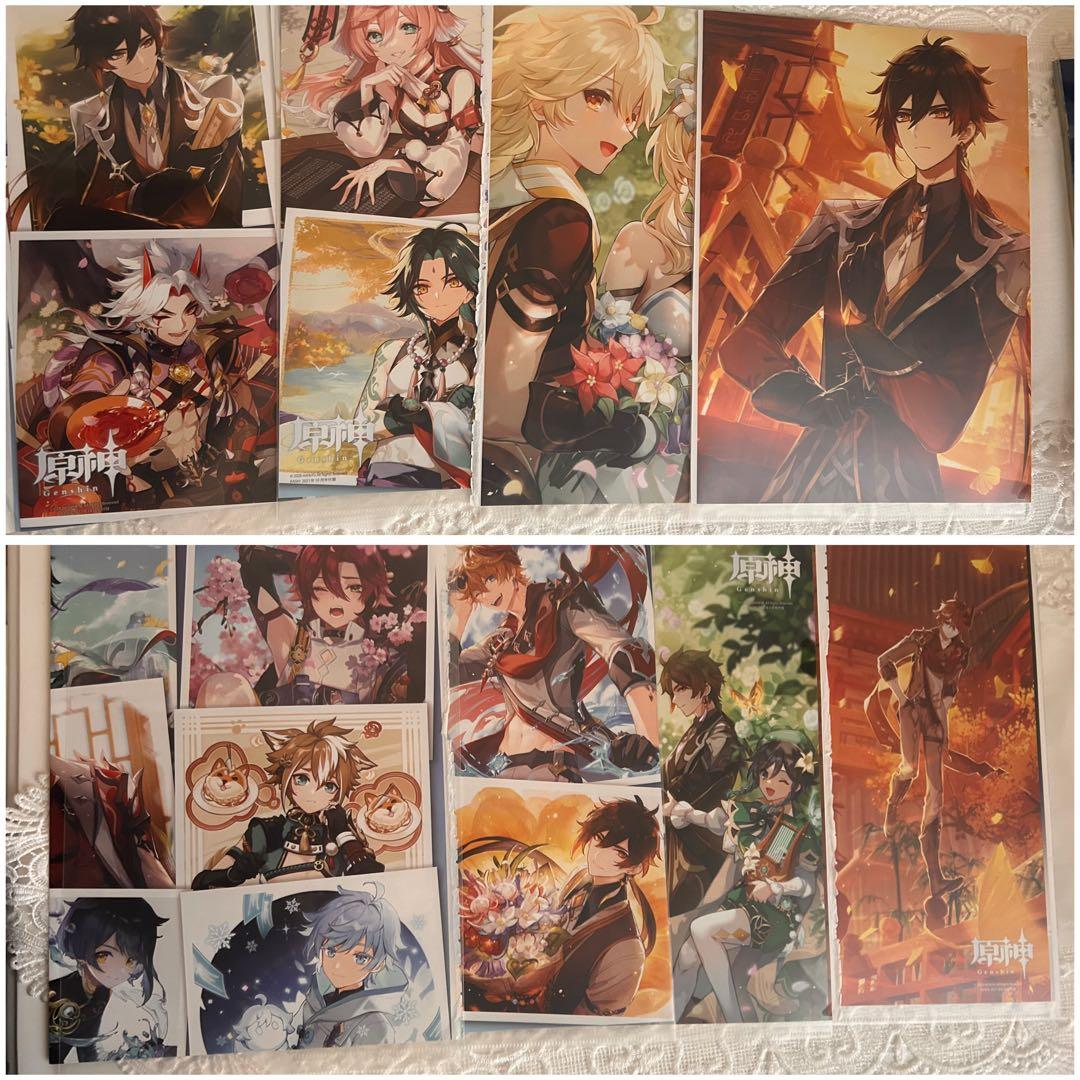 原神 ファミ通 鍾離 魈 タルタリヤ ピンナップ TSUTAYA PASH!