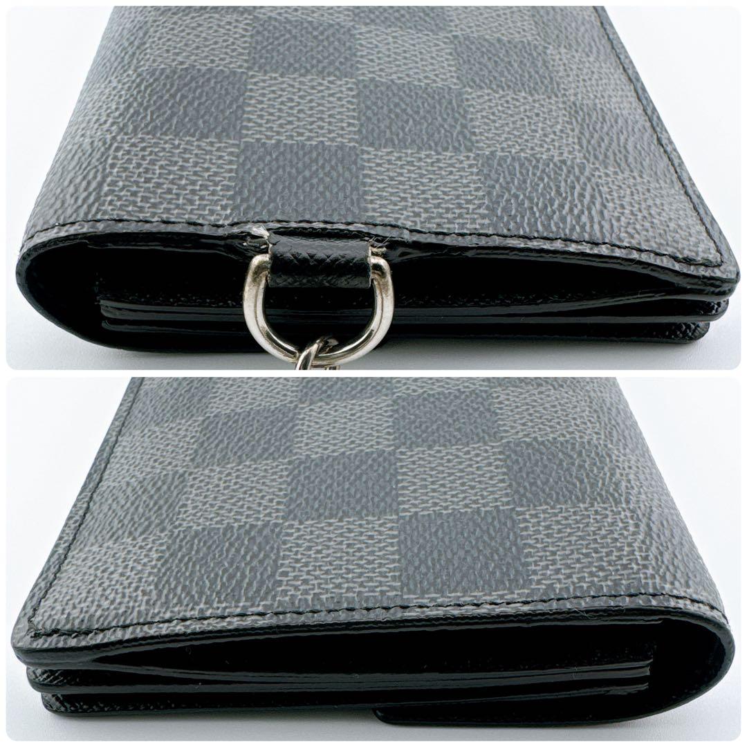 【タッカーズ】ルイヴィトン ダミエグラフィット アコルディオン チェーン