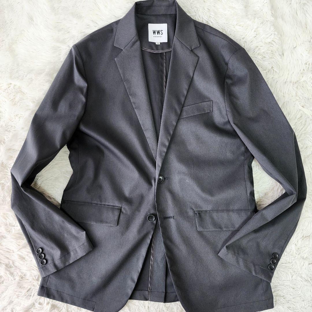 【稀少/XL】ワークウェアスーツ ジャケット パンツ セットアップ グレー系