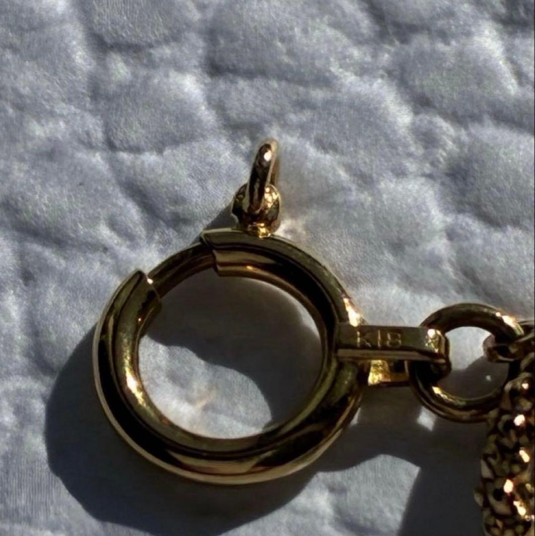 フェスタリア　K18YG チェーン ネックレス