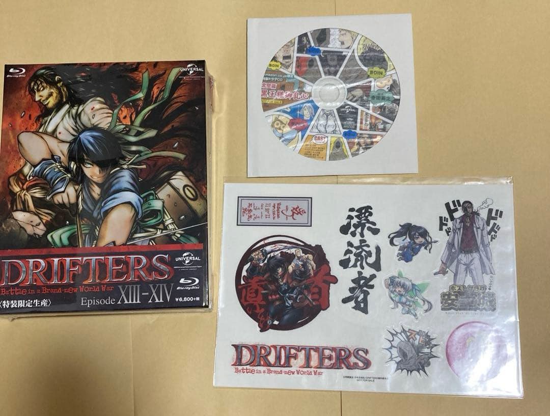 DRIFTERS episode 13-14 特装限定生産版 Amazon限定