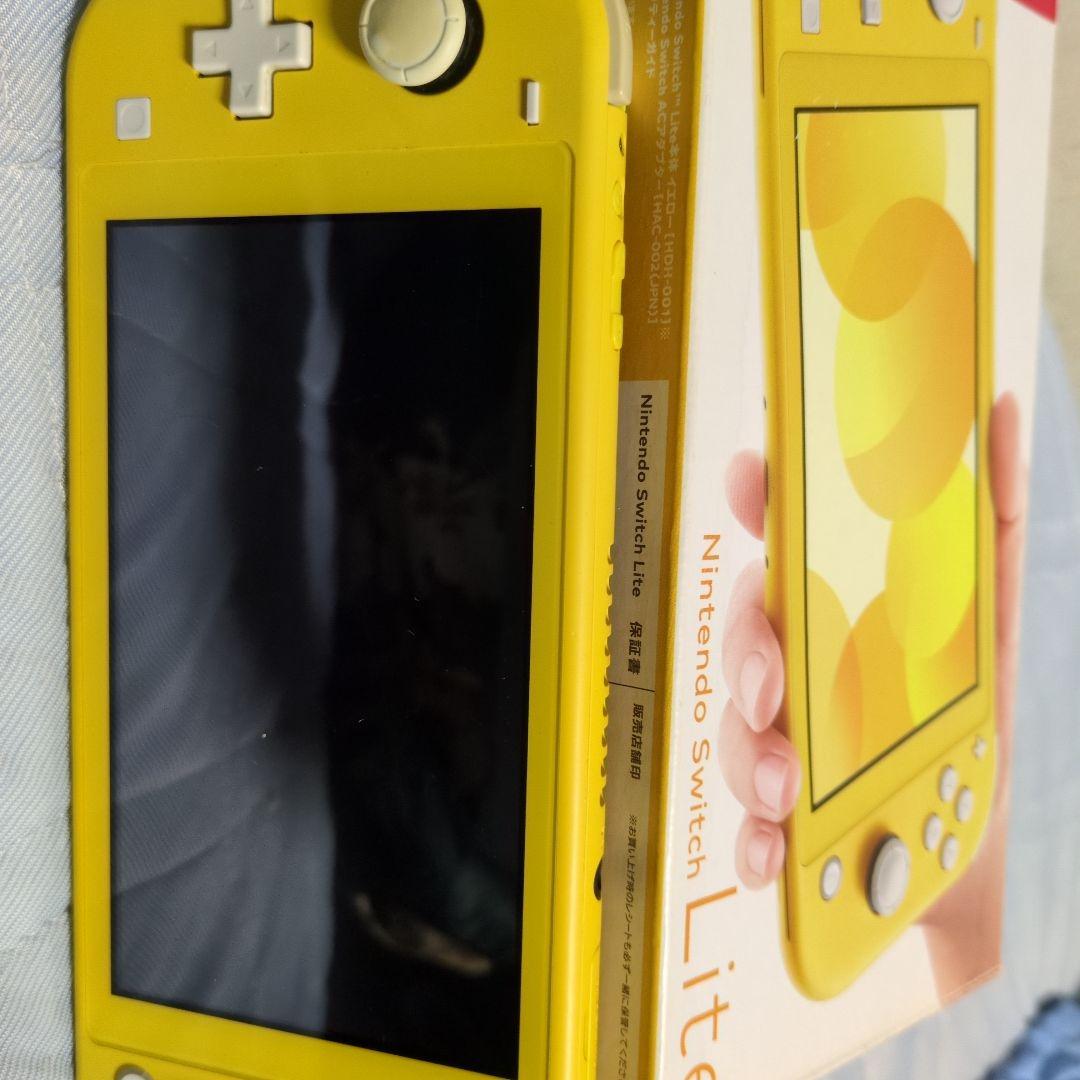 Nintendo Switch Lite イエロー 本体（箱付きジャンク品）