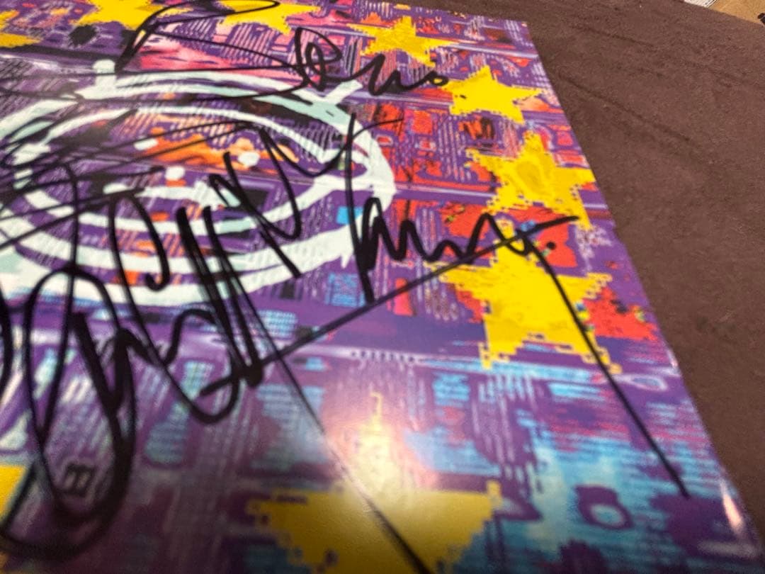 レア　u2 直筆サインCD bono edge Larry adam