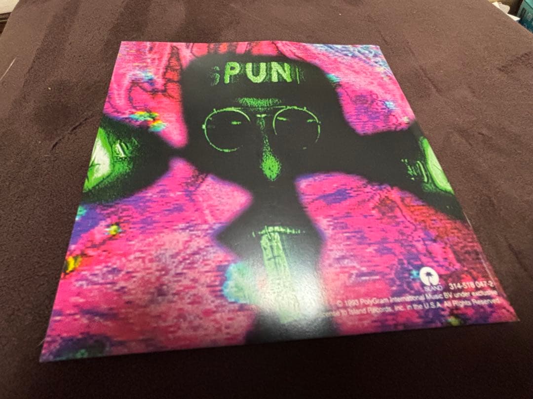 レア　u2 直筆サインCD bono edge Larry adam