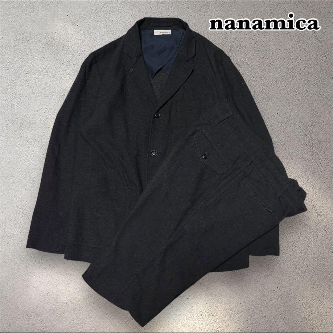 美品 nanamica セットアップ Club Jacket & Pants