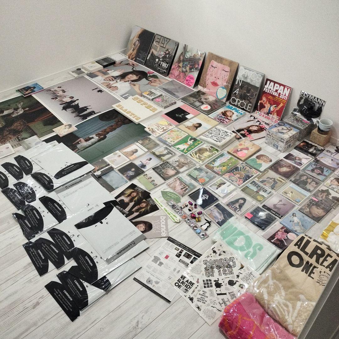 YUKI CD DVD ポスター パンフ ライブグッズ 会報 限定版 引退品