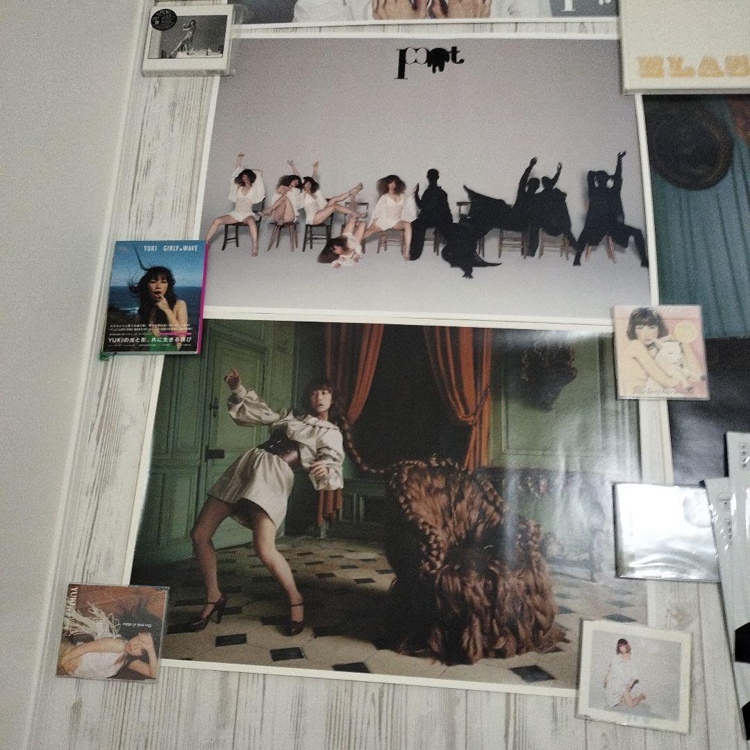 YUKI CD DVD ポスター パンフ ライブグッズ 会報 限定版 引退品
