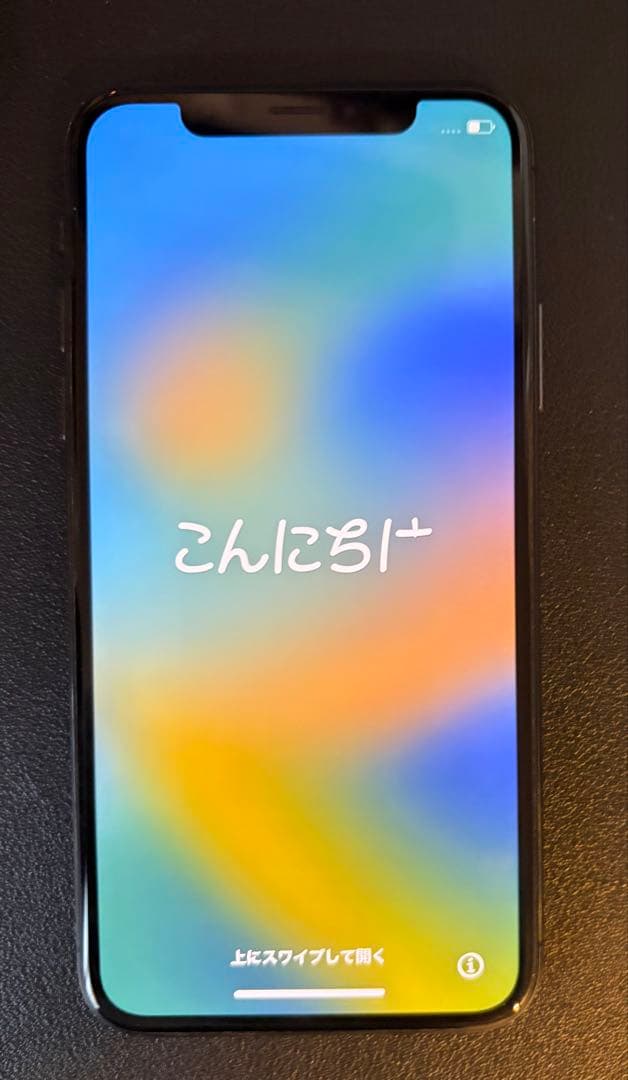 Apple iPhone X 64GB simフリー　スペースグレー 本体